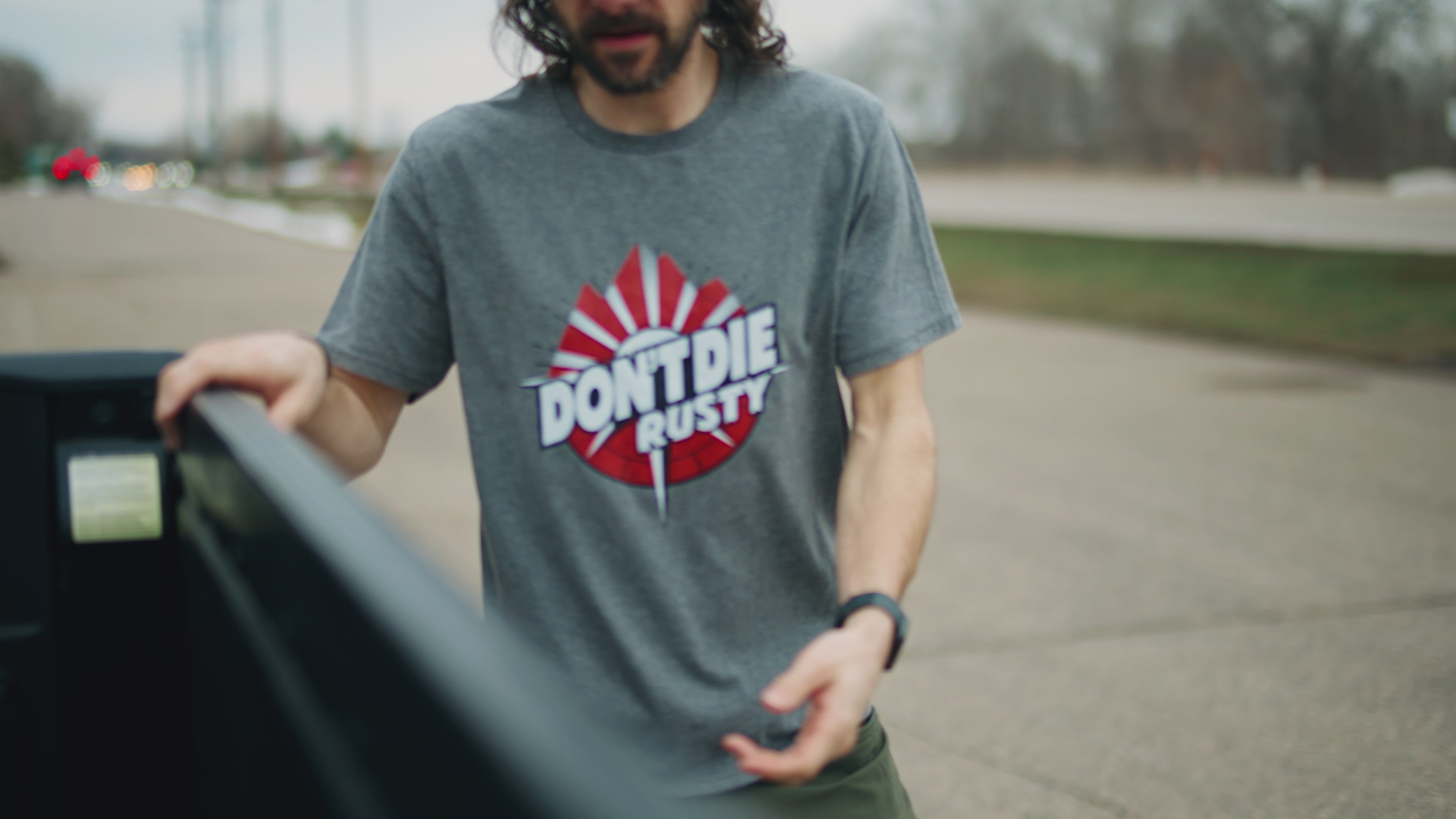 Don't Die Rusty Logo Short Sleeve T-shirt